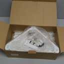 Orimade Rustproof 4 Tier Floor Standing Corner Shower Caddy Organizer, Plastic Metal Splicing Floor Corner Shelf Rack Stands for Bathroom, White