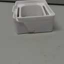 Anivia Rainwater Collection System, Rain Barrel Diverter Kit Fits for 2x3 or 3x4 Inch Standard Downspouts, Downspout Diverter with Adjustable Valve and Filter. 5ft Hose (White)