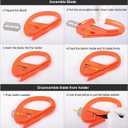 YunQin 6 Pcs Vinyl Covering Film Snitty Safety Cutter Knife,Carbon Fiber Wrap Decal Sticker Paper Slitter,Utility Knife Cutter for Window Tint, Car Wrap, Craft Making,Vacuum Bags