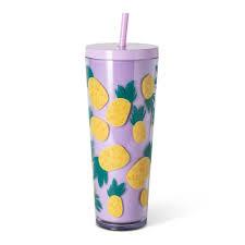 Everyday Living Plastic Tumbler , Pineapple 26OZ