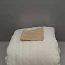 WDCOZY Ivory Queen Size Quilts Bedding Sets with 2 Pillow Shams, Lightweight Soft Bedspread Coverlet, Quilted Blanket Thin Comforter Bed Cover for All Season, 3 Pieces, 90x90 inches