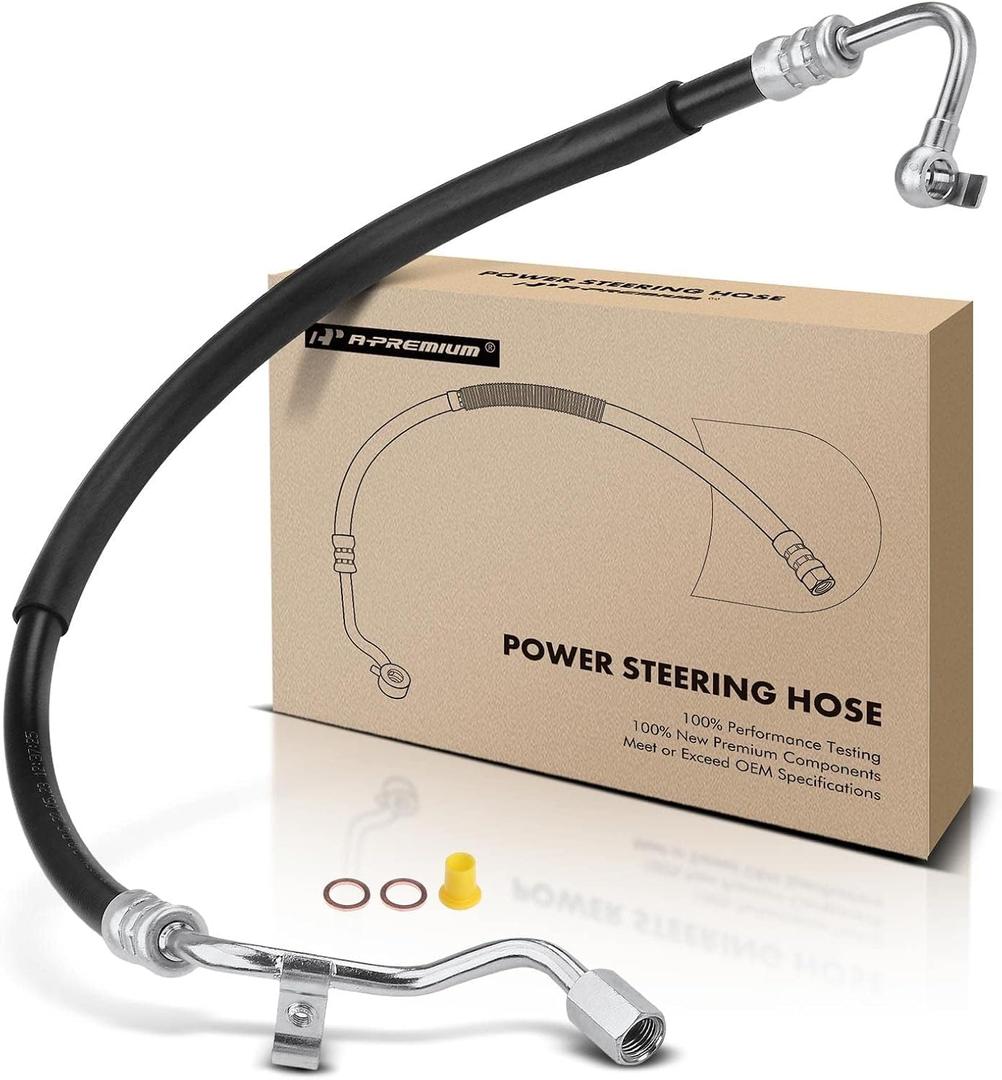 A-Premium Power Steering Pressure Line Hose Assembly Compatible with Subaru Forester 2013 Impreza 2008-2014 WRX 2012-2014 WRX STI 2013-2014 H4 2.5L
