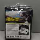 Meadowlark SUV Cargo Liner Dog Seat Covers, Double Stitched & Extra Padded, Water Repellant, Anti Shock, Non-Slip, Car Cover Trunk Mat, Dog Accessories, Pet Car Seat Protector for Fur & Mud (Black)