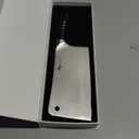 MAD SHARK 7.5 Inch Meat Cleaver Knife, Professional Bone Chopping Butcher with Heavy Duty Blade, German Military Grade Composite Steel, Chinese Chef's Bone Cutting Knife for Home Kitchen & Restaurant