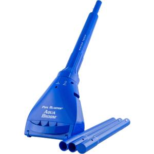 POOL BLASTER Aqua Broom XL Ultra Cordless Pool & Spa Vacuum Cleaner with Pole Set, Battery-Powered Handheld Hoseless, Ideal for Hot Tubs, Inground & Above Ground Pool Steps, by Water Tech