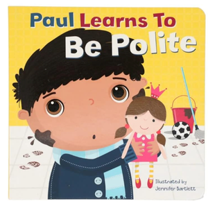 Children's Good Manners Board Books - Jalen Makes a Friend, Felicia Learns  to Be Polite