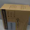 Vinyl Record Players Vintage Turntable with Speakers Belt-Driven Turn Tables Support 3-Speed, Bluetooth Wireless Playback, Headphone, AUX-in, RCA Line LP Phonograph Auto Stop Retro Black