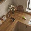 COSNIGHT Wood Grain Contact Paper, Vintage Peel and Stick Wallpaper 15.7''x196'', Removable Natural Matte Wall Paper for Countertops, Cabinets and Drawers (Dark Brown)