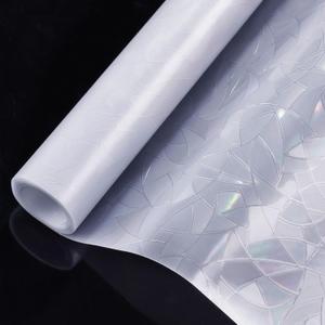 Window Privacy Film, Rainbow Cling, 3D Decorative, Moon(001, 30 x 300cm)