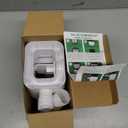 Downspout Diverter, Diverter for Downspout, Rain Barrel Diverter Kit Downspout 3"x 4" and 2"x 3", Rain Barrel Diverter Kit with Adjustable Valve, Diverts Water Into Rain Barrel,4.6ft Hose - White