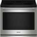 Maytag 30 in. 5 Burner Element Freestanding Electric Range in Fingerprint Resistant Stainless Steel with Steam Clean