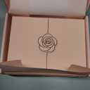 Elegant Small Pink Gift Box for Women with Lid & Accessories - Reusable Magnetic Closure Gift Presentation Set, Romantic and Beautiful Ready-to-Gift Box