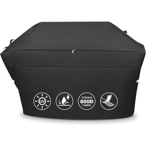 QuliMetal Grill Cover for Traeger Timberline XL TBB01RLG, Ironwood XL TFB93RLG Wood Pellet Grills - Heavy Duty Waterproof Fade Resistant Full-Length Grill Cover for Traeger Cover BAC639 BAC647 (73 Inch)