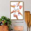 2 x Retro Trend Green Cocktail Poster Art Printing College Style Art Aesthetics Youth Bar Cart Decoration Poster Canvas Wall Art Prints for Wall Decor Room Decor Bedroom Decor Gifts12x18inch Unframed (PIK03)