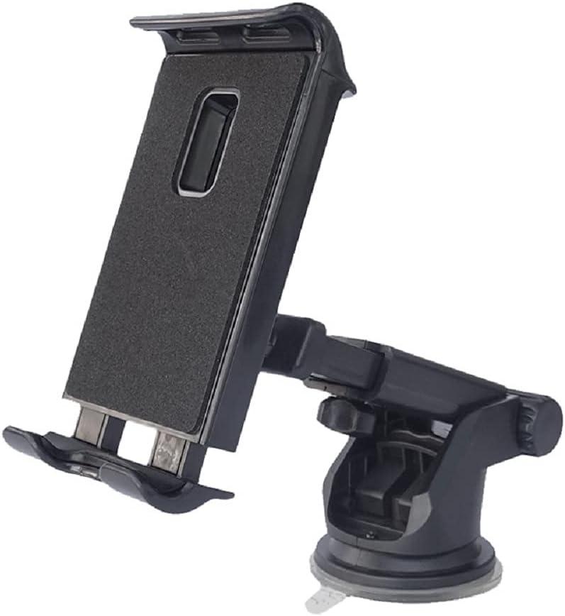 DEMCERT Cell Phone Car Holder for Samsung Galaxy Z Fold 4, Z Fold 5, Z Fold 6, Z Fold 7, Strong Sticky Gel Pad with One-Touch Design Dashboard Car Phone Holder Compatible with Galaxy Z Fold 7 (Black)