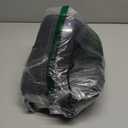 Neck Travel Pillow, Upgraded Memory Foam Pillow for Airplane, Machine Washable, Adjustable Flight Pillow, Suitable for Sleeping Airplane, Car, Office and Home (Black)