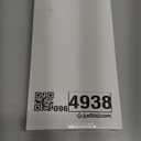 4 Pack BESTTEN 2Gang Decorator Wall Plate, Standard Size, H4.53” x W4.57”, Unbreakable Polycarbonate Outlet and Switch Cover, UL Listed, White