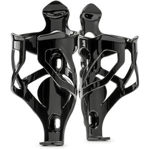 Bike Water Bottle Holder with Hidden AirTag Compartment, Secure Bicycle Bottle Cage for 0.51.1 L Bottles, Durable PC Material for Road and Mountain Bikes