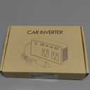 300W Car Power Inverter - YSOLX Dual DC 12V to 110V AC Car Outlet Adapter to Wall Plug, 24W Fast Charging USB-C&USB-A, Portable Charger Converter with for Laptops, Phones