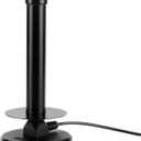 Digital HDTV Antenna - August DTA250 - High Gain Portable TV Antenna with Magnetic Base and Coaxial Cable - 75 Miles Range