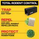 Victor Indoor Electronic Rat Trap, Humane Electric Rat Traps Indoor for Home, No Touch, No See Traps - M241B - Quickly and Humanely Kill Rats Indoors - 1 Pack