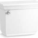 Kohler 33434-0 Memoirs Stately Continuousclean St Toilet Tank, 1.28 Gpf, White