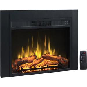 Efiretric Adam Electric Fireplace Insert with Front Trim Kit, 23" W x 17" H (EF447) with Front Trim Kit, 1500W Heater, Remote Control and Timer, 23.46" W x 17.64" H x 5.12" D