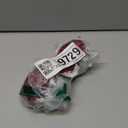 SOLY HUX Women's Sexy Lace Sheer Corset Top Halter Neck Tie Up Backless Crop Tops Party Rave Outfits (Medium)