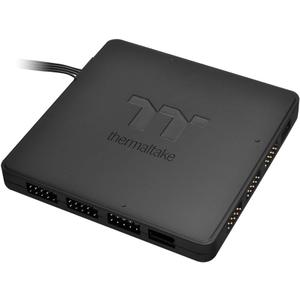 Thermaltake TT Sync SATA Powered 9 Port Addressable LED Controller TT Premium Edition (Compatible with ASUS Aura Sync, GIGABYTE RGB Fusion and MSI Mystic Light Sync) CL-O015-PL00BL-A,1 Pack