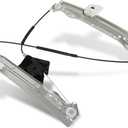 SCITOO 752-641 Front Right Power Window Regulator Without Motor Fit for 2011-2014 for Chrysler 200, fit for Sedan 4-Door only, not for Convertible 2-Door