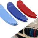 Automotive grille Insert Trims Strips Front Center Kidney Grilles Compatible with 2018-2021 BMW G01 X3 7-Beam grille insert accessories