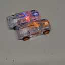 LED Light Up Pull Back Cars Toy, Car Toys for Toddlers 1-3, Light-up Monster Truck, 3+ Kids and Boys Girls Easter Christmas Birthday Party Gift (2Pack)