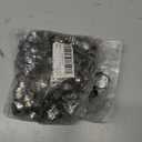 120Pcs PEX Cinch Clamps Rings,1/2 Inch Pex Crimp Ring,Single Ear Hose Clamp,304 Stainless Steel Cinch Crimp Rings Pinch Clamps for Pipe Hoses Fitting Connections