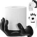 Toilet Paper Holder Black Toilet Paper roll Holder Wall Mount Unique Black Bathroom Accessories Funny Gothic Gift