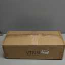 VTRIN 10 Tiers Shoe Rack Tall Large Capacity 50 Pairs Wide Shoe Organizer Sturdy Shoe Shelf for Entryway with Two Hooks Metal Shoe Storage for Closet, Bedroom, Brown