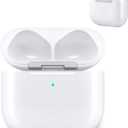Wireless Charging Case Replacement for Air Pods 4th, Air Pod 4 Charger Case Compatible for Air Pod 4th Generation with Bluetooth Pairing Without Earbuds(USB-C)