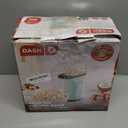 DASH Fresh Pop Popcorn Maker - Oil-Free, Air Popcorn Popper - With Measuring Cup & Recipe Guide - Perfect for Movie Nights - 16 Cups, Aqua