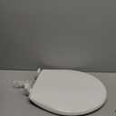 Little2Big Toilet Seat with Built-In Potty Training Seat, Slow Close, Durable Plastic, Made in USA, ROUND, White
