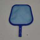 Pool Skimmer - Pool Net, Pool Skimmer Net with Solid Plastic Frame, Skimmer Net with Fine Mesh Net, Pool Nets for Cleaning Leaf of Swimming Pools, Spas, Hot Tubs and Fountains (Dark Bule)