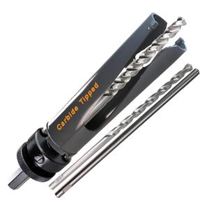 Carbide Tipped Hole Saw Cutter 1-1/4 32mm for Thick Wall, Roof, 6.6 Deep Cutting with Arbor for Multi Purpose, Hard Wood, Hardy Plank, MDF, Wall Tile, Air Brick,