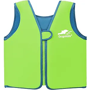 Vine Kids Swim Vest Toddler Learn to Swim Floatation Jackets Training Vest for Boys Girls (2-3 Years, Blue)
