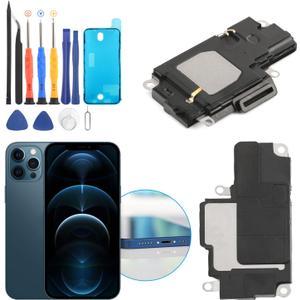 YWLRONG for iPhone 12 Pro Max Loud Speaker Replacement for iPhone 12 Pro Max Loudspeaker 12 Pro Max Ringer Speaker Buzzer Assembly withTools