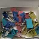 2 Inch Extra Large Binder Clips (24 Pack), Assorted Colors, Colored Jumbo Paper Clips, Big Paper Clamps, Binder Clips Large Size for Home, School and Office Supplies