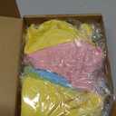 Suclain 4 Pcs Easter Basket Bows Spring Wreath Bow 11.8 x 19.7 Inch Colorful Gift Bows for Easter Wreath Tree Decorations Spring Home Front Door Decor DIY Craft Indoor and Outdoor(Simple)