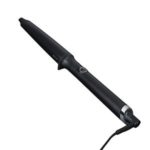 ghd Curve Creative Curl Wand - Tapered 0.9” to 0.1” Ceramic Curling Wand with 365ºF Safer-for-Hair Heat Technology, Cool Tip, Auto Sleep Mode and Long-Lasting Curls - Black