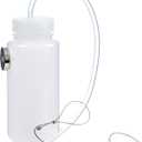 Mission Automotive Brake Bleeder Kit - 16 Oz, White - Brake Fluid Bleed Kit & Magnetic Bleeder Bottle with Lanyard