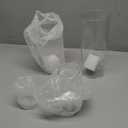 4 Pack Glass Cylinder Vases 4,6,8,10 Inch Tall Clear Flower Vase Hurricane Floating Candle Holder for Table Centerpiece Wedding Home Decor