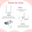 5PCS Camera Wrist Strap, Y2K Phone Charm Wrist Strap, Beautiful Phone Keychain, Universal, Suitable for Women's Mobile Phone keychain Charms