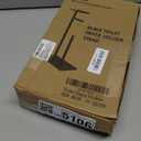 CISILY Black Toilet Paper Holder Stand with Phone Shelf, Bathroom Toliet Decor Decoration. Tissue Roll Free Standing Storage, Rv Accessories, Apartment Restroom Household Home Essentials