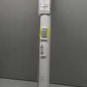 Persilux 100% Blackout Roller Shades Blinds for Windows Striped Jacquard (72" H x 33" W, White) Thermal Insulated Fabric UV Protection Privacy Window Blinds for Home Office, Easy to Install